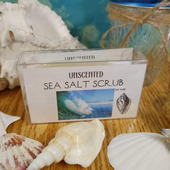 Sea Salt Bar Soap (unscented) - Picture 1 of 2